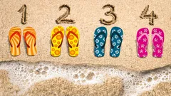どのビーチサンダルを選ぶ？テストで、休暇に行くならどこがベストかが分かる